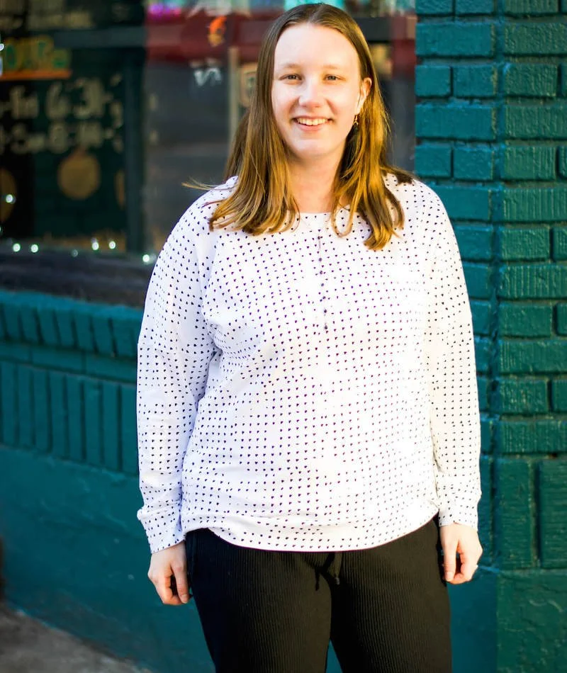 Affordable fair top trade clothing